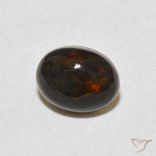 1.39克拉天然蛋白石，椭圆形，不透明