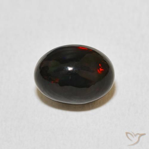 1.45ct 天然 彩色 蛋白石, 椭圆形, 不透明