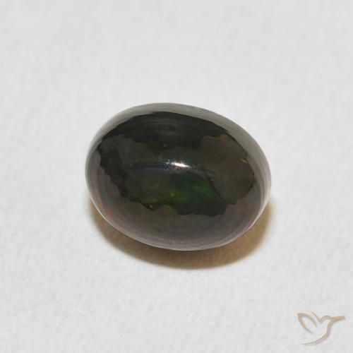 1.29克拉天然蛋白石，椭圆形，不透明