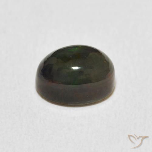 1.29克拉天然蛋白石，椭圆形，不透明