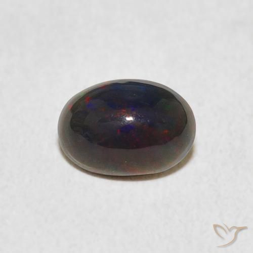 0.56ct 天然 彩色 蛋白石, 椭圆形, 不透明