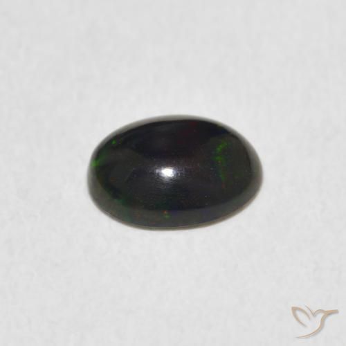0.60克拉天然蛋白石，椭圆形，不透明