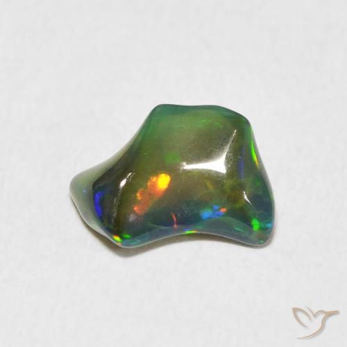 1.66ct 天然 彩色 蛋白石, 花式切割, 不透明