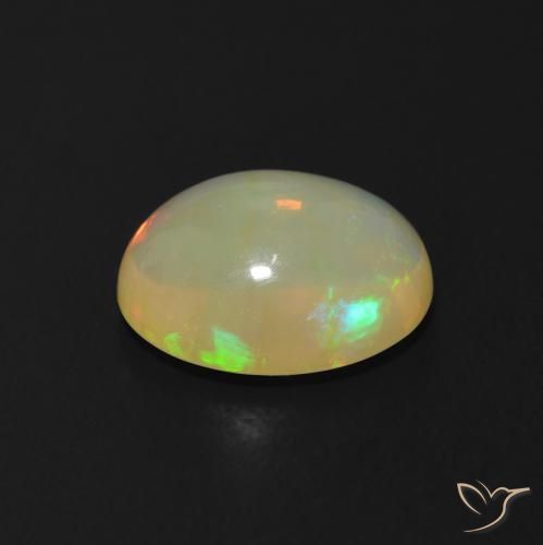 1.71克拉天然蛋白石，椭圆形，透明
