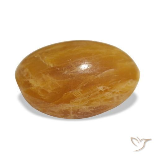 2.93克拉天然金色欧泊，椭圆形切割，11×8.2毫米，不透明