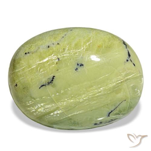 36.45ct 天然 暖绿 欧泊, 椭圆形, 不透明, Photo A