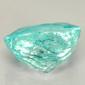 3.34克拉天然帕拉伊巴碧玺，椭圆形切割，9.8×8.6毫米，SI-I1