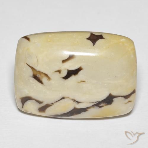 23.14ct 天然 彩色 花生木, 软垫, 不透明