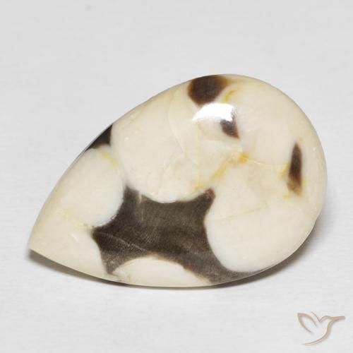 18.51ct 天然 彩色 花生木, 梨形, 不透明