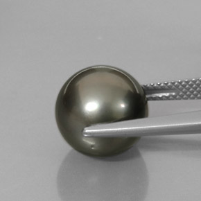 9.35克拉天然珍珠，球形，不透明