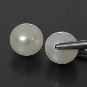 克拉天然珍珠，球形，不透明