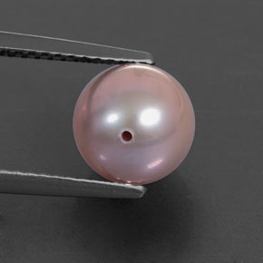3.47克拉天然珍珠，球形，不透明