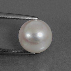 3.89克拉天然珍珠，球形，不透明
