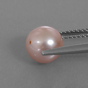 2.85克拉天然珍珠，球形，不透明