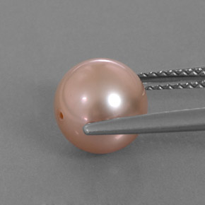 3.53克拉天然珍珠，球形，不透明