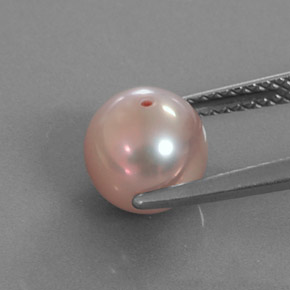 2.89克拉天然珍珠，球形，不透明