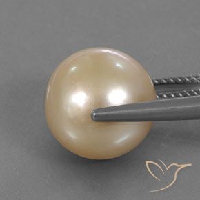 12.62克拉天然珍珠，球形，不透明
