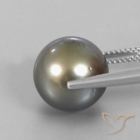 13.25克拉天然珍珠，球形，不透明