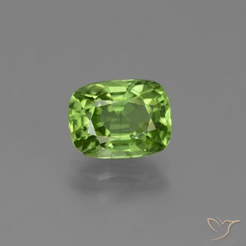 1.95ct 天然 中绿色 橄榄石, 软垫, VS