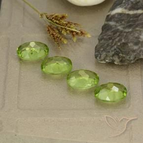 5.38克拉天然橄榄石，椭圆形，VS