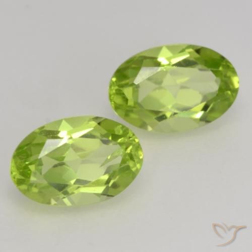 1.13克拉天然橄榄石，椭圆形，VS