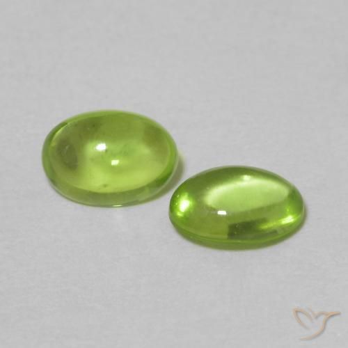 0.99克拉天然橄榄石，椭圆形，透明