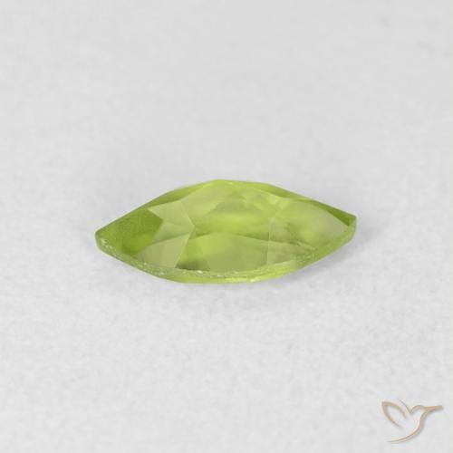 0.65克拉天然橄榄石，榄尖形，VS