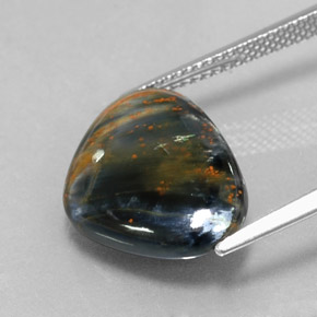 6.86克拉天然彼得赛特，梨形，不透明