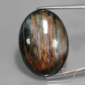 34.48ct 天然 彩色 彼得赛特, 椭圆形, 不透明