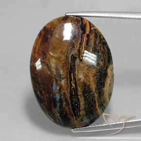 23.92ct 天然 彩色 彼得赛特, 椭圆形, 不透明