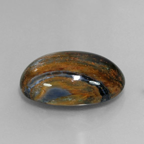 10.13克拉天然彼得赛特，椭圆形切割，不透明