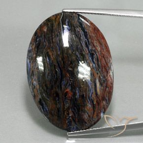 25.84ct 天然 彩色 彼得赛特, 椭圆形, 不透明