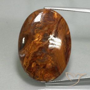 26.09ct 天然 彩色 彼得赛特, 椭圆形, 不透明