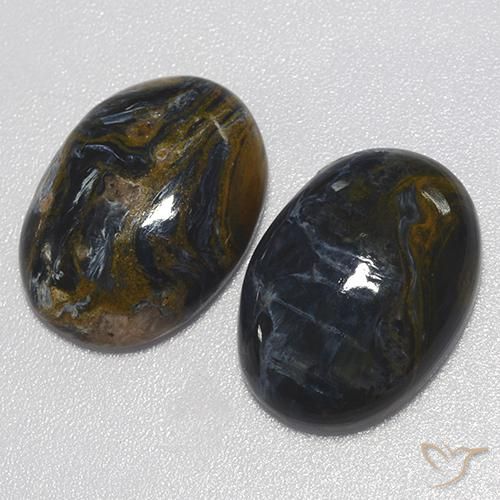 18.62克拉天然彼得赛特，椭圆形，不透明