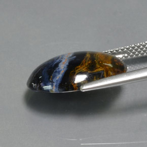 5.30克拉天然彼得赛特，椭圆形切割，不透明