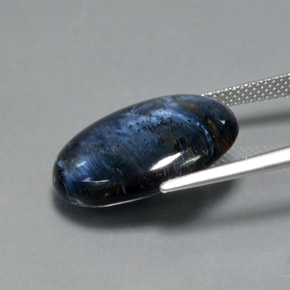 10.70克拉天然彼得石，椭圆形切割，不透明