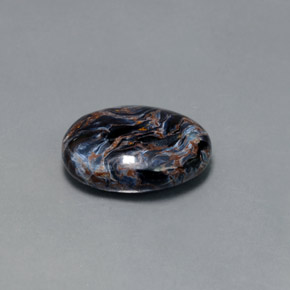 7.11克拉天然彼得赛特，椭圆形切割，不透明