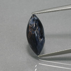 2.55克拉天然彼得赛特，榄尖形，不透明