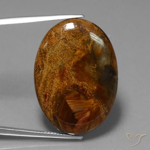 23.40ct 天然 彩色 彼得赛特, 椭圆形, 不透明