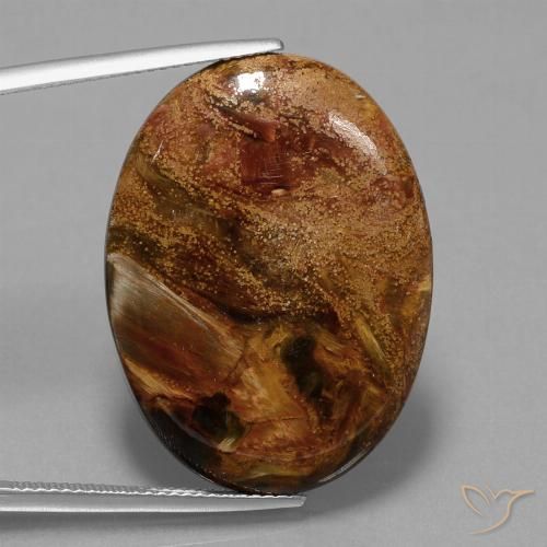 22.93ct 天然 彩色 彼得赛特, 椭圆形, 不透明