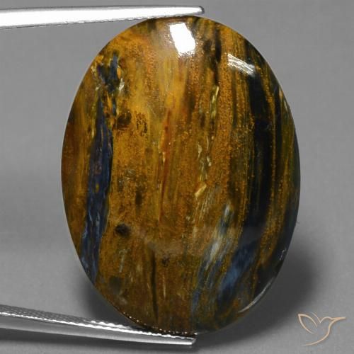 23.07ct 天然 彩色 彼得赛特, 椭圆形, 不透明