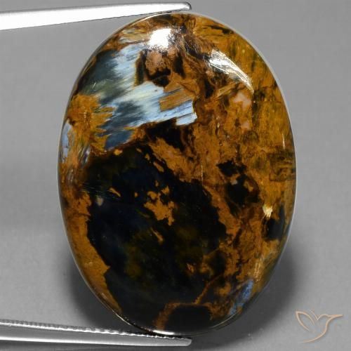 29.98ct 天然 彩色 彼得赛特, 椭圆形, 不透明