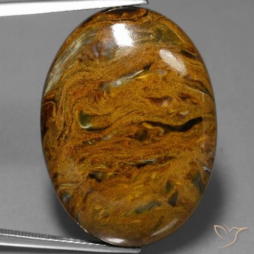 40.92ct 天然 彩色 彼得赛特, 椭圆形, 不透明