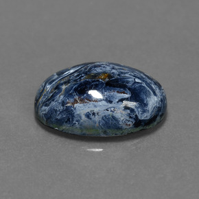 4.33克拉天然多色彼得石，椭圆形切割，14.1×10.1毫米，不透明