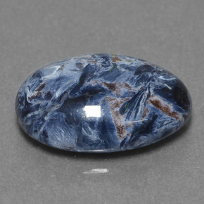 3.89克拉天然多色彼得石，椭圆形切割，13.7×10.1毫米，不透明