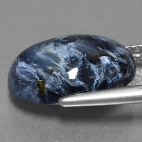 5.53克拉天然彼得赛特，椭圆形切割，不透明