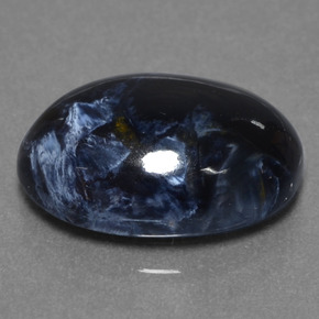 5.07克拉天然彼得赛特，椭圆形切割，不透明