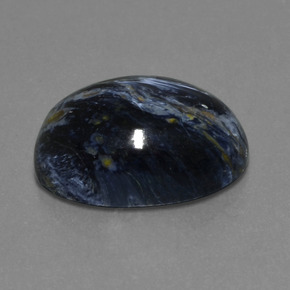 10.97克拉天然多色彼得石，椭圆形切割，18×13.1毫米，不透明
