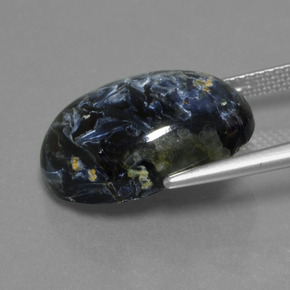 10.83克拉天然彼得赛特，椭圆形切割，不透明