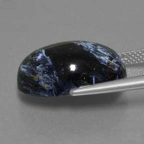 12.22克拉天然彼得石，椭圆形切割，不透明